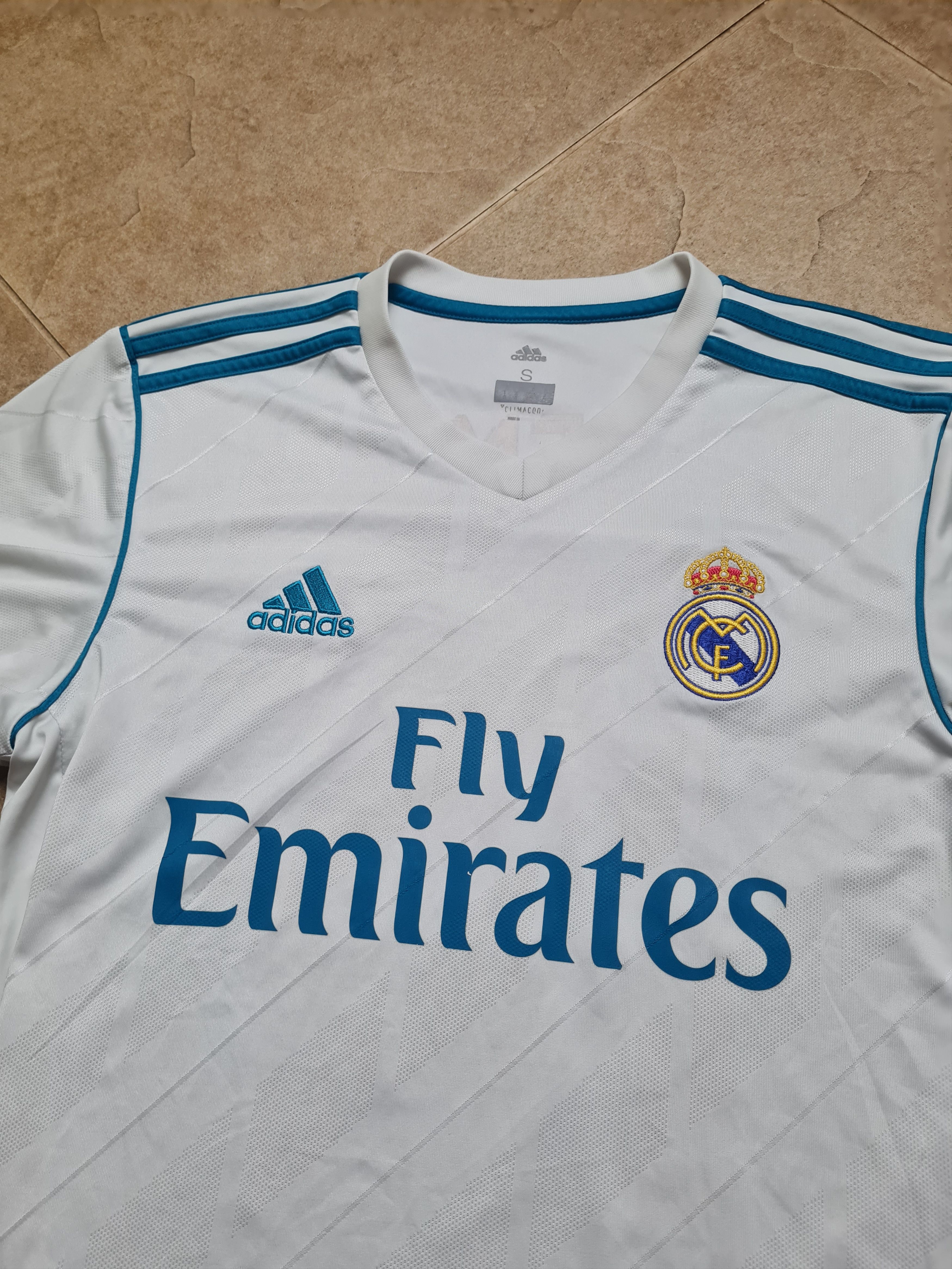 Adidas Real Madrid Adidas #14 CASEMIRO 2017/18 Home Soccer Shirt S Size US S / EU 44-46 / 1 - 4 Thumbnail