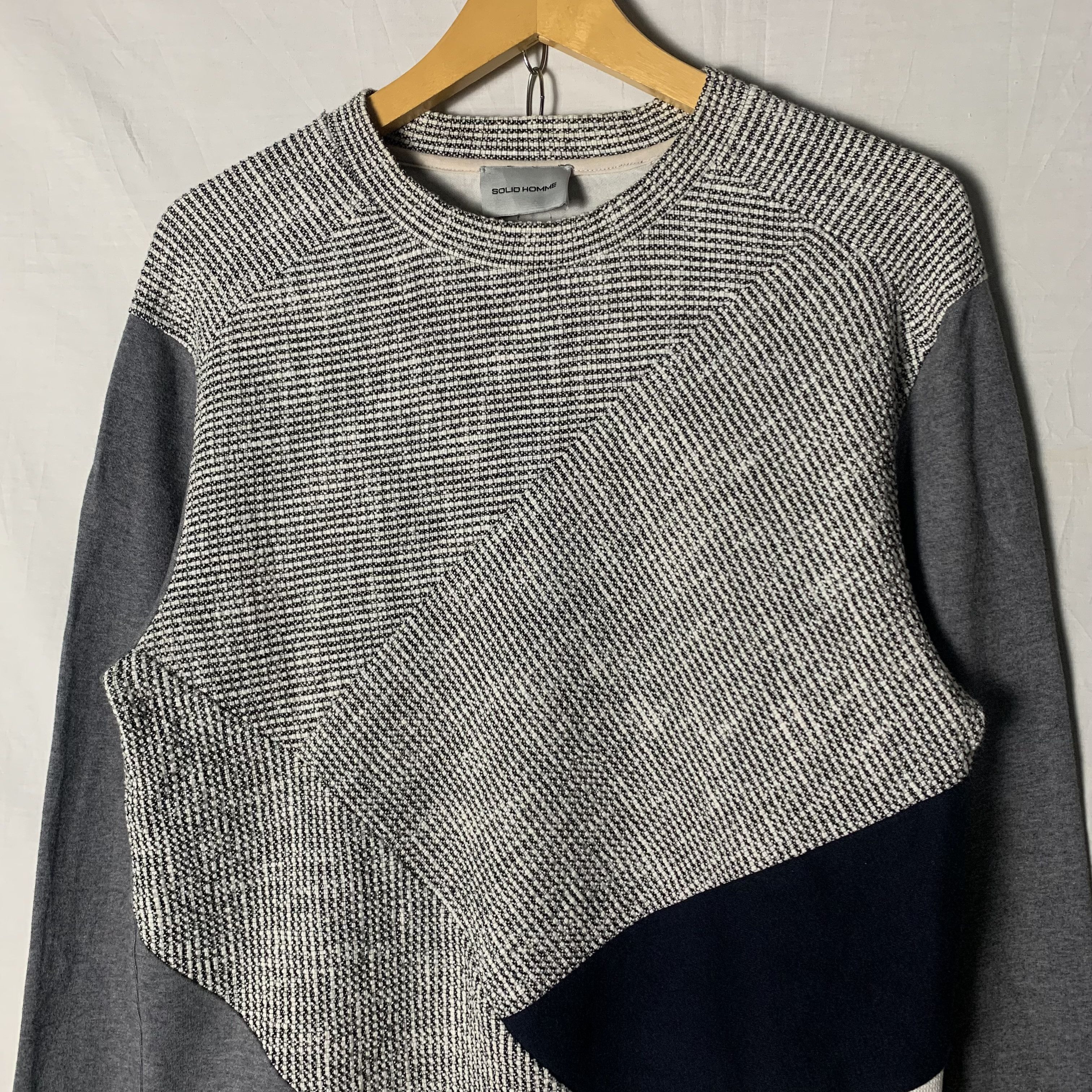 Solid Homme Solid Homme Sweatshirt Crewneck Size US S / EU 44-46 / 1 - 2 Thumbnail