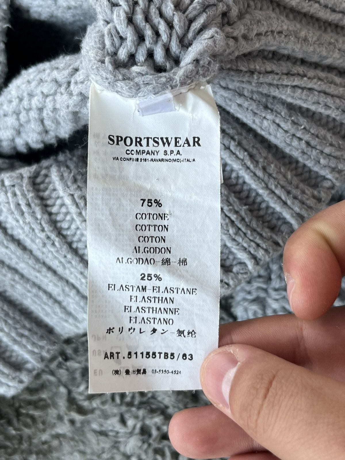 Stone Island Vintage Knitwear Stone Island Hoodie MADE IN ITALY Size US M / EU 48-50 / 2 - 11 Thumbnail