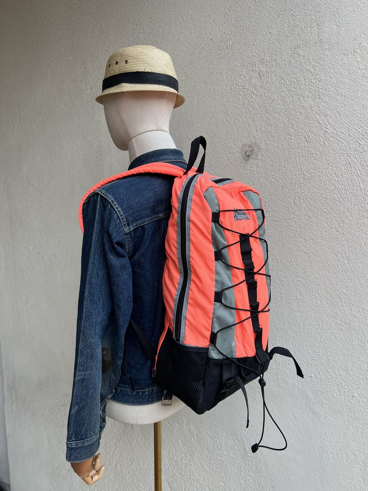 Japanese Brand RARE! Vintage Candy Stripper Yoshie Itabashi Backpack Bag Size ONE SIZE - 5 Thumbnail