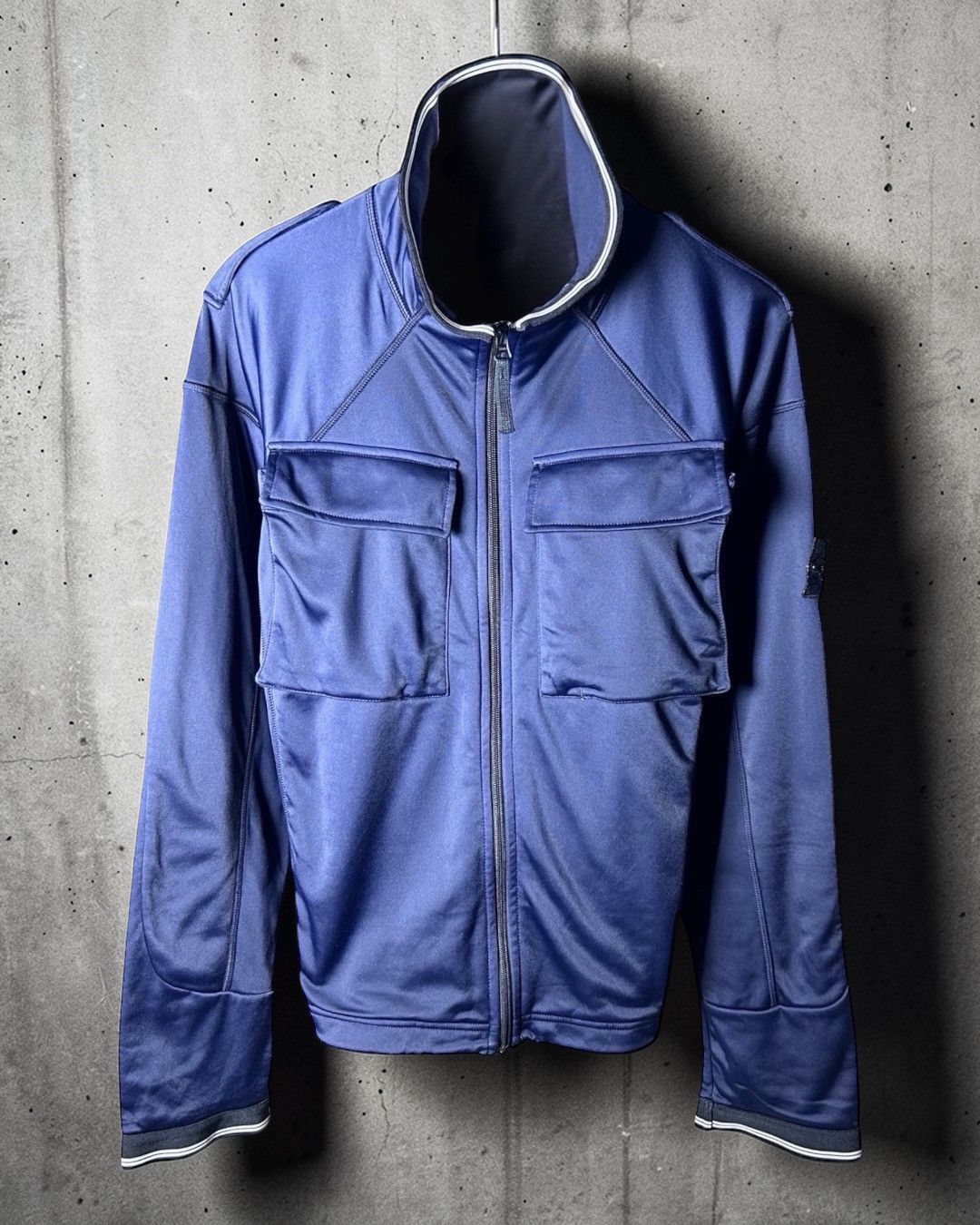 Stone Island Stone Island Technical Zip Jacket – Art. 49156D15 (2008) Size US L / EU 52-54 / 3 - 1 Thumbnail