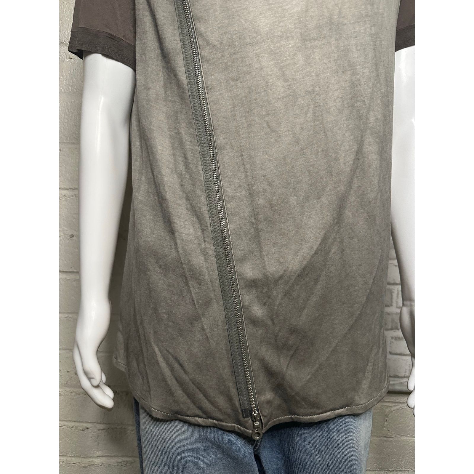 Firmament Berlin Nomad Hooded Vest Post-Apocalyptic Style Stone Gray EU 50 Size US L / EU 52-54 / 3 - 6 Thumbnail
