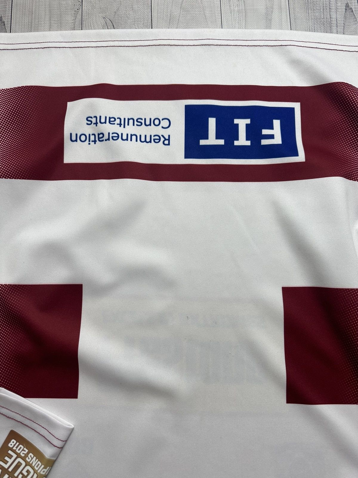 Vintage Vintage Wigan Warriors rugby jersey shirt size M rare Size US M / EU 48-50 / 2 - 8 Thumbnail