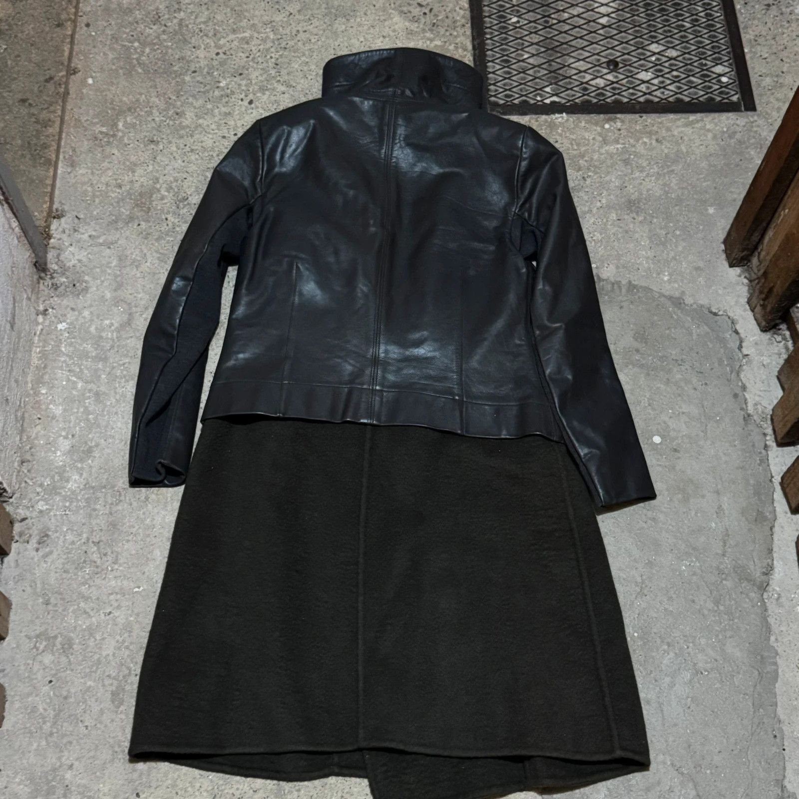 Rick Owens Rick owens leather cashmere coat jacket Size M / US 6-8 / IT 42-44 - 17 Thumbnail