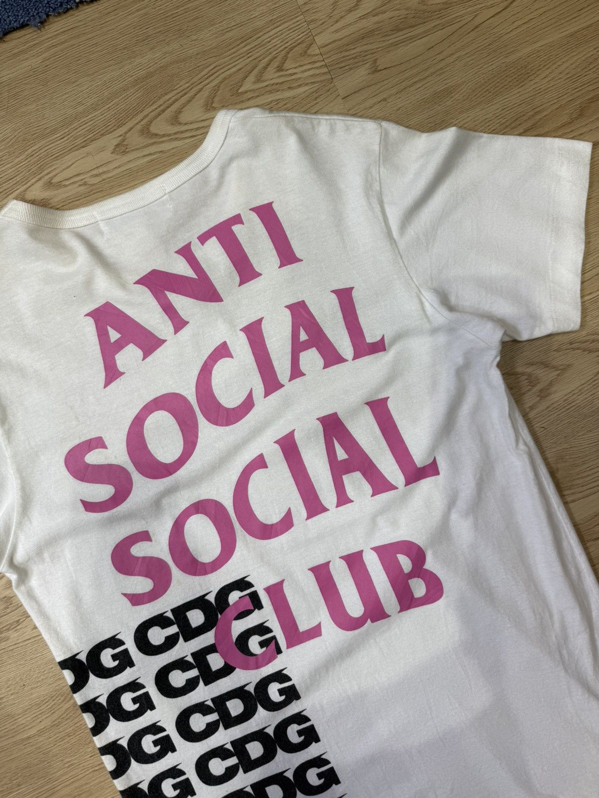 Comme des Garcons 90’s CDG X ANTI SOCIAL SOCIAL CLUB RARE MULTILOGO Y2KTSHIRT Size US M / EU 48-50 / 2 - 7 Thumbnail
