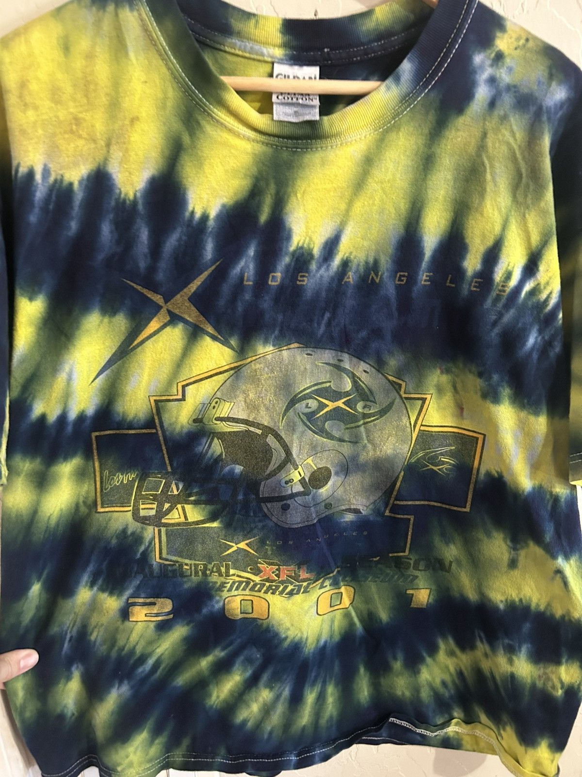 NFL × Vintage 2001 Los Angeles Xtreme NFL Tie Dye T-Shirt XL Size US XL / EU 56 / 4 - 2 Thumbnail