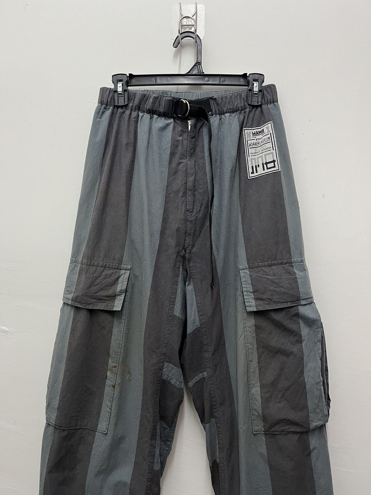 Japanese Brand Vintage Milk Boy Japan Cargo Punk Pants Size US 29 - 3 Thumbnail
