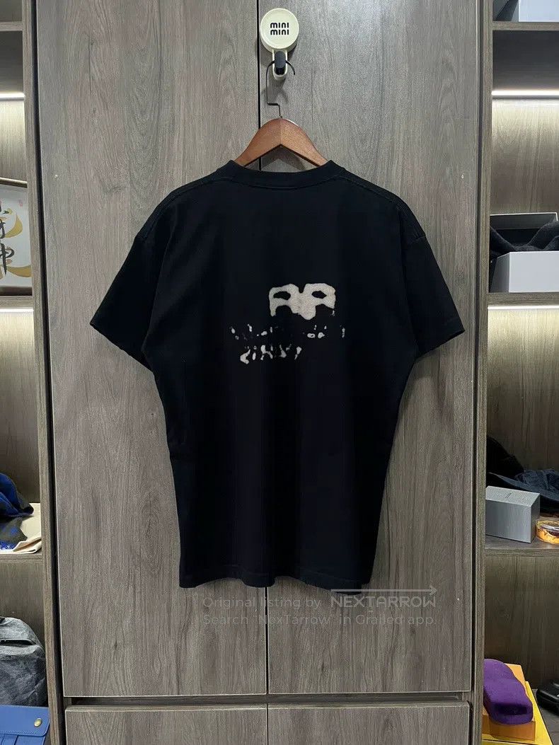 Balenciaga Balenciaga Letter Printed Crew Neck Short Sleeve Size US M / EU 48-50 / 2 - 1 Thumbnail