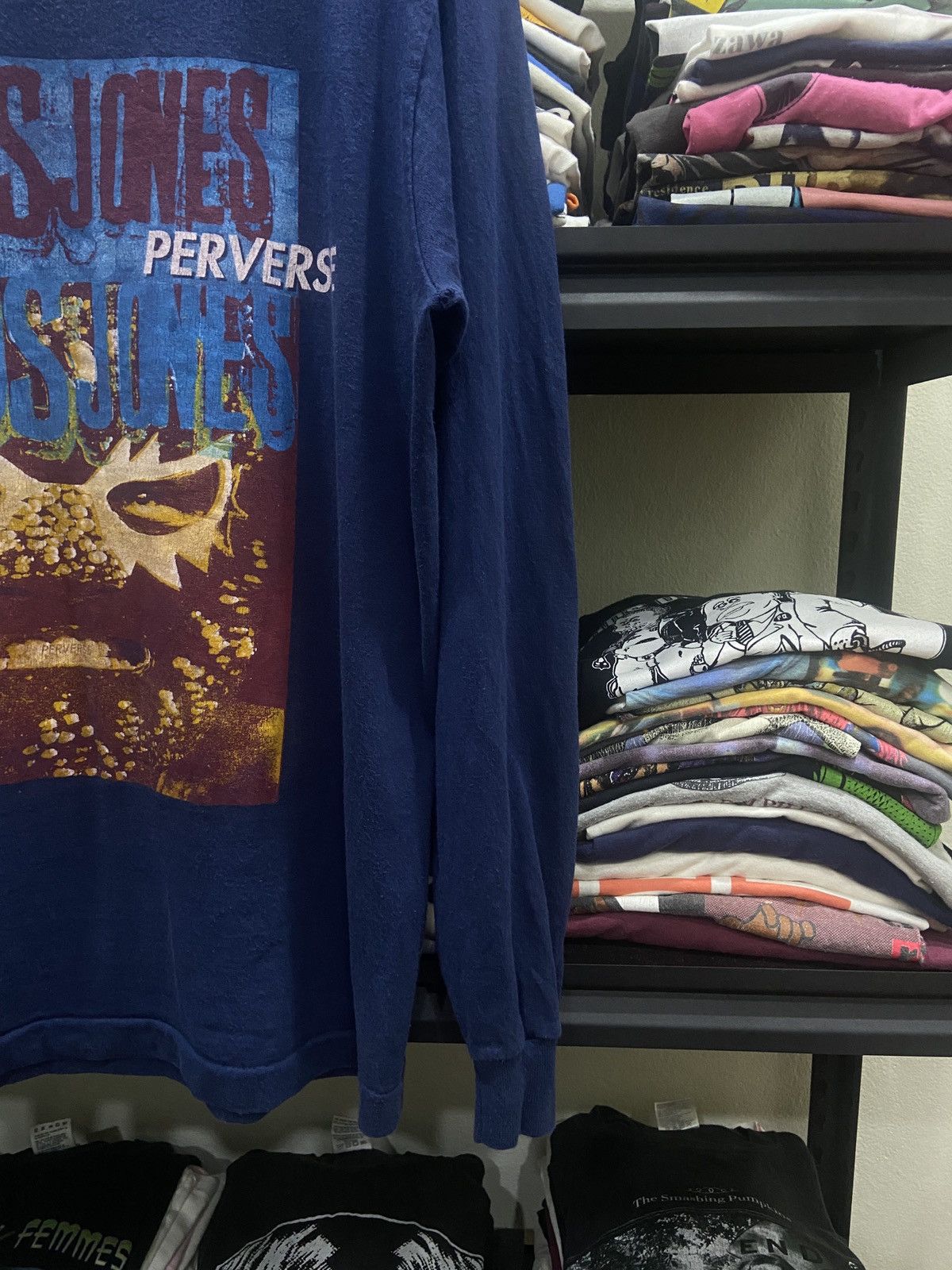 Band Tees × Vintage 🔥Vintage 1993s JESUS JONES PERVERSE Band Tour T-Shirt Size US L / EU 52-54 / 3 - 4 Thumbnail
