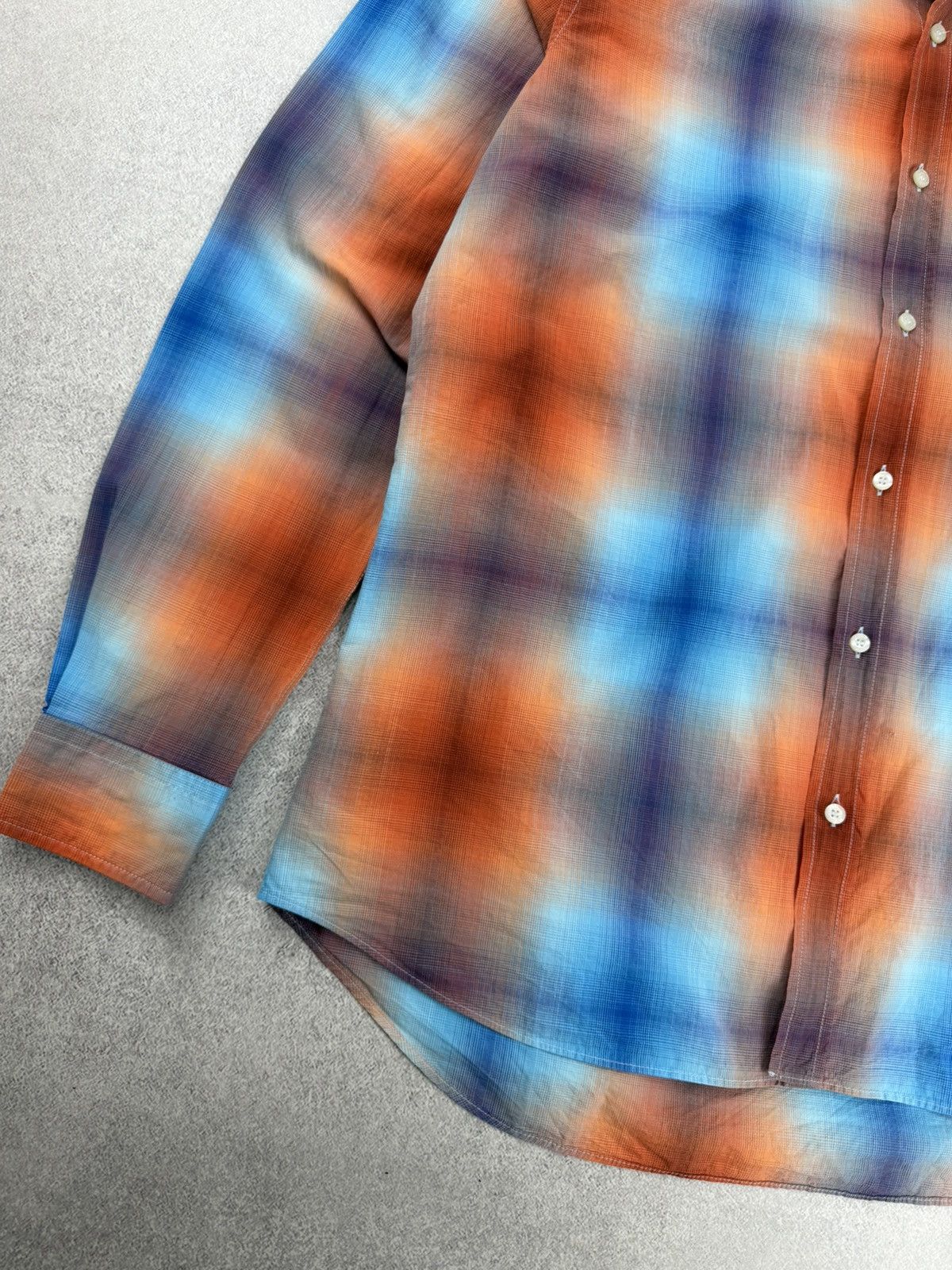 Etro Etro Milano Men’s Long Sleeve Shirt Multicolor Size M Size US M / EU 48-50 / 2 - 2 Thumbnail