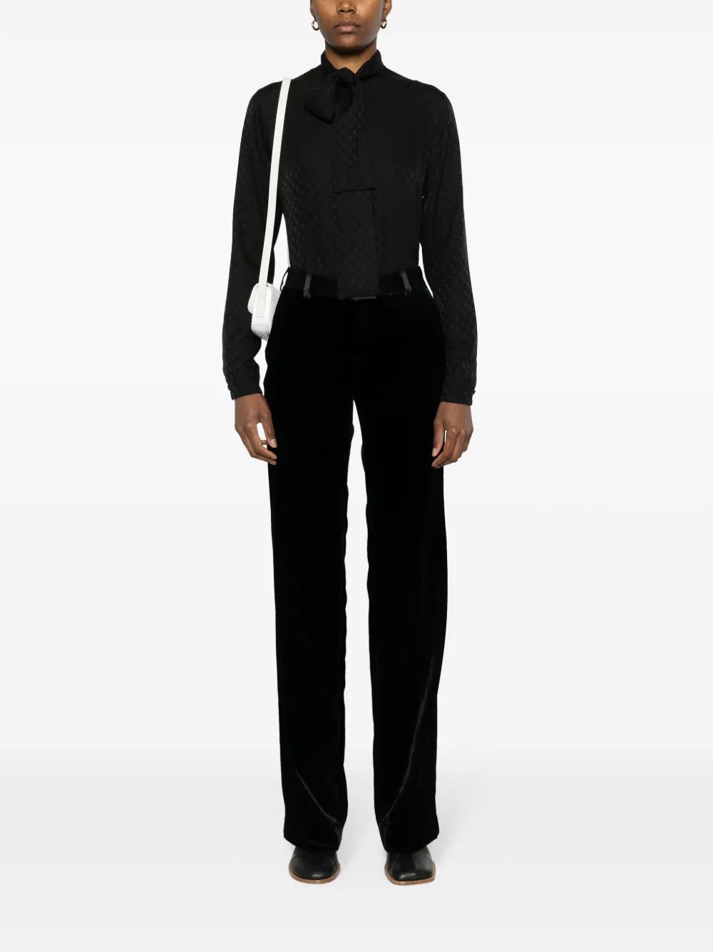 Palm Angels o1y1125 Casual Pant in Black Size 26" / US 2 / IT 38 - 5 Thumbnail
