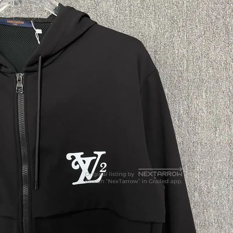 Louis Vuitton Louis Vuitton Black Nylon Men's Jacket . Size US L / EU 52-54 / 3 - 3 Thumbnail