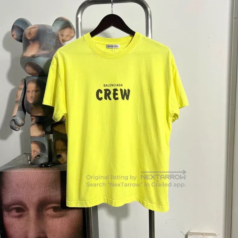 Balenciaga Balenciaga Crew Short Sleeve Size US L / EU 52-54 / 3 - 1 Thumbnail