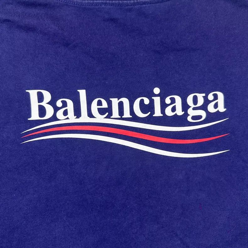Balenciaga Balenciaga Blue coke t-shirt short sleeve Size US S / EU 44-46 / 1 - 6 Thumbnail