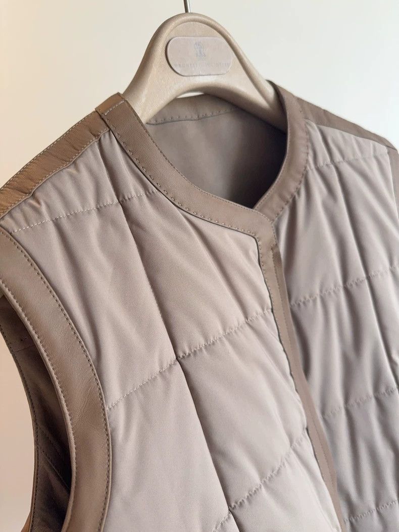 Loro Piana LORO PIANA Sable double-faced vest Size L / US 10 / IT 46 - 5 Thumbnail