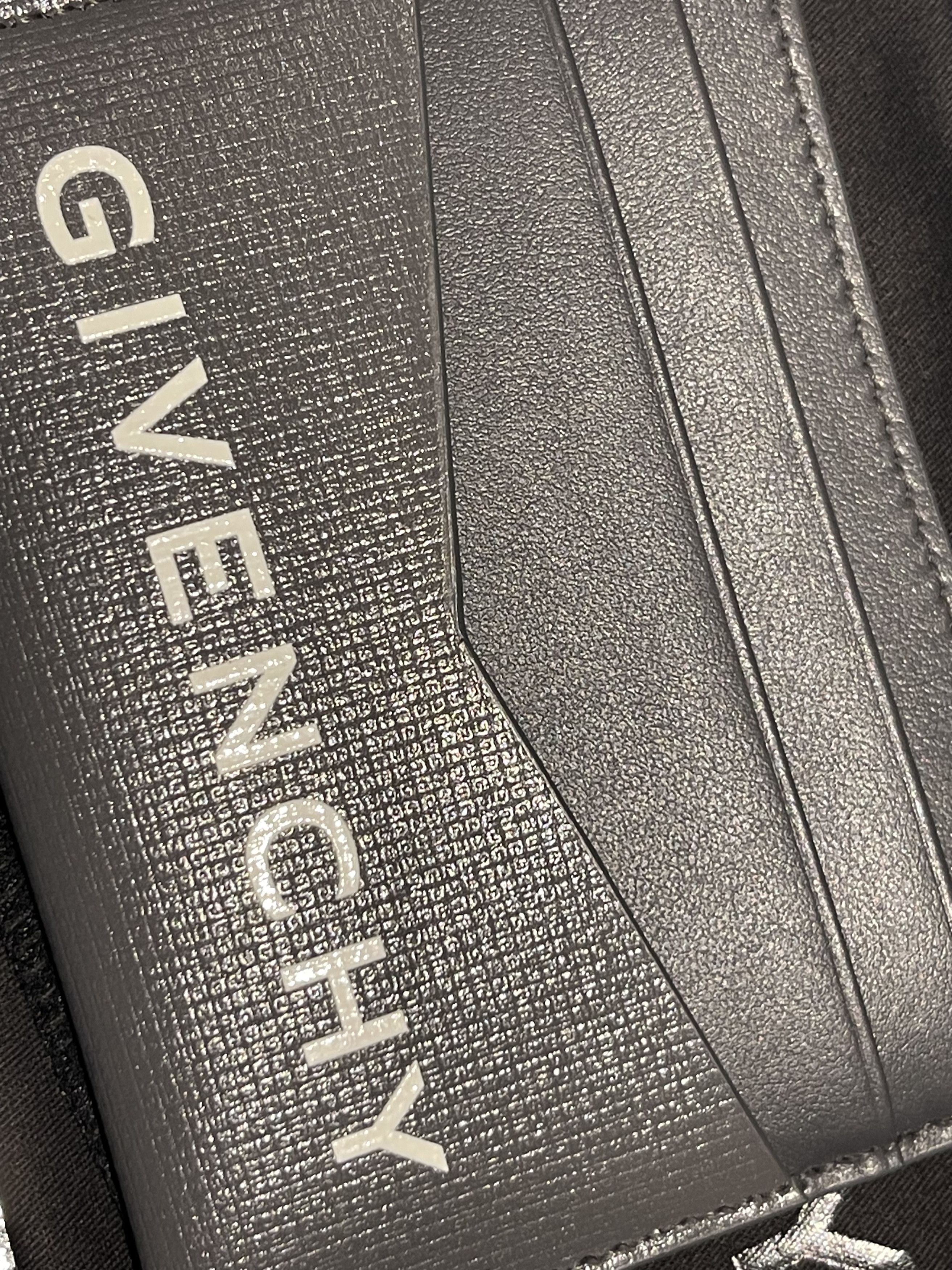 Givenchy Givenchy Cardholder In Leather Grey Size ONE SIZE - 3 Thumbnail