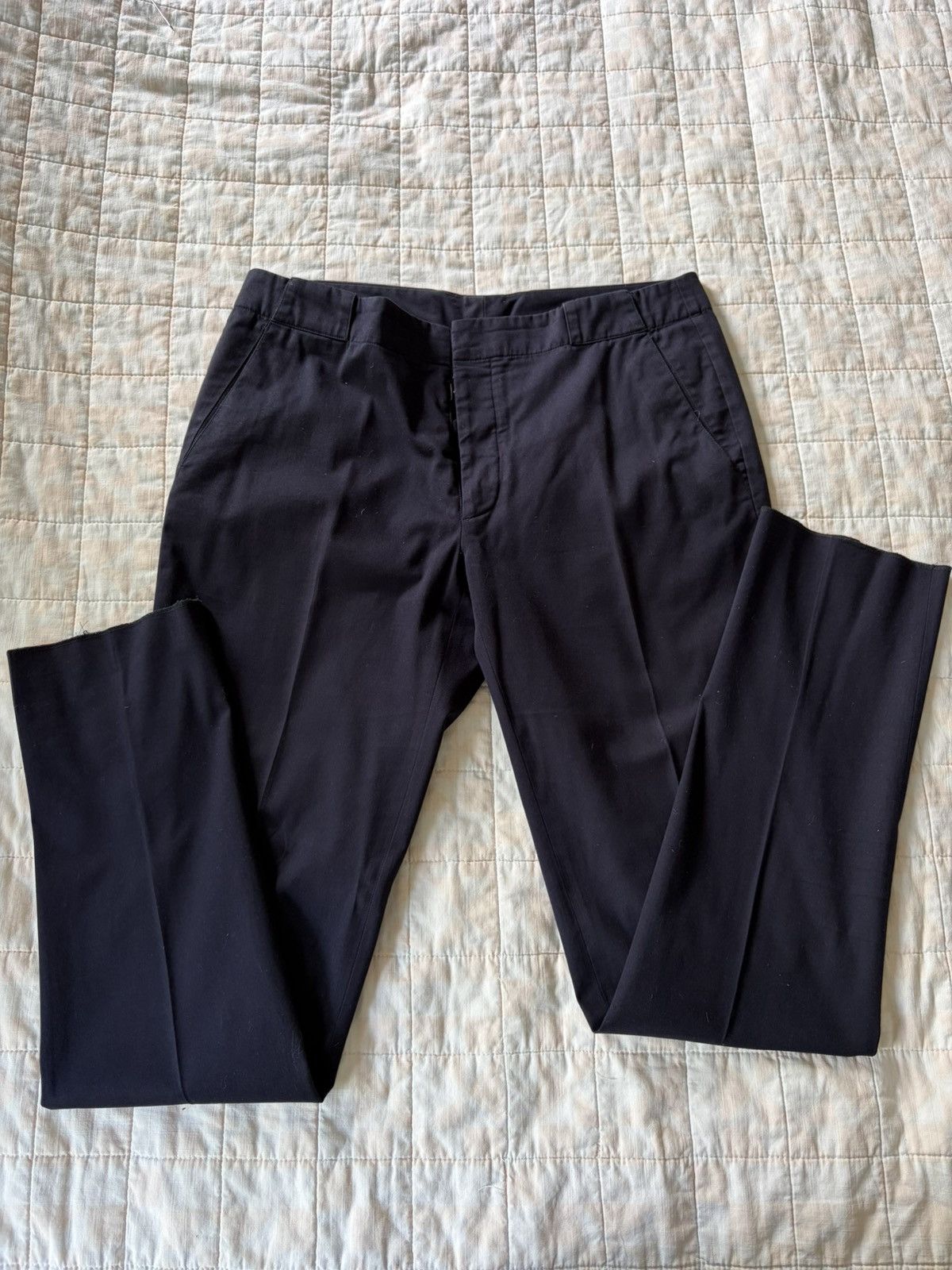 Maison Martin Margiela Line 10 Navy Slim Trousers IT 52