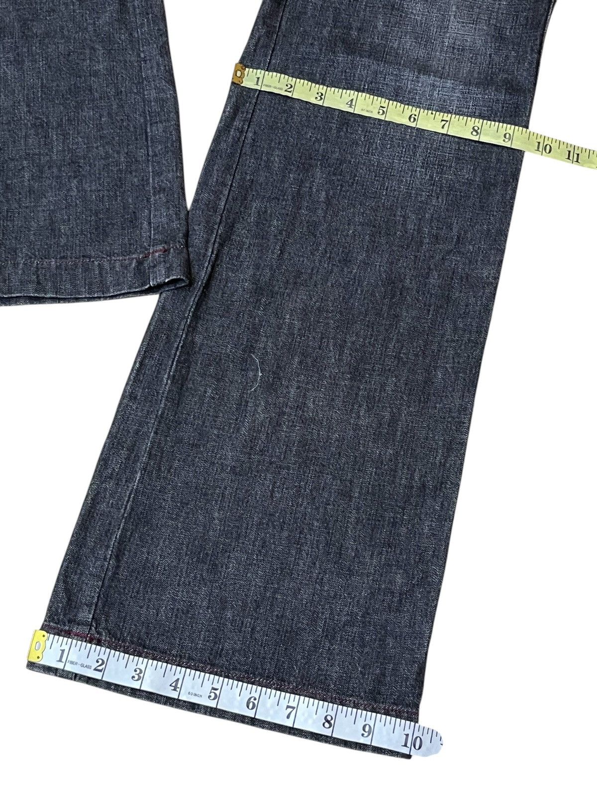 Japanese Brand JAPANESE BRAND KAMISHIMA CHINAMI YELLOW FLARED JEANS Size US 32 / EU 48 - 13 Thumbnail