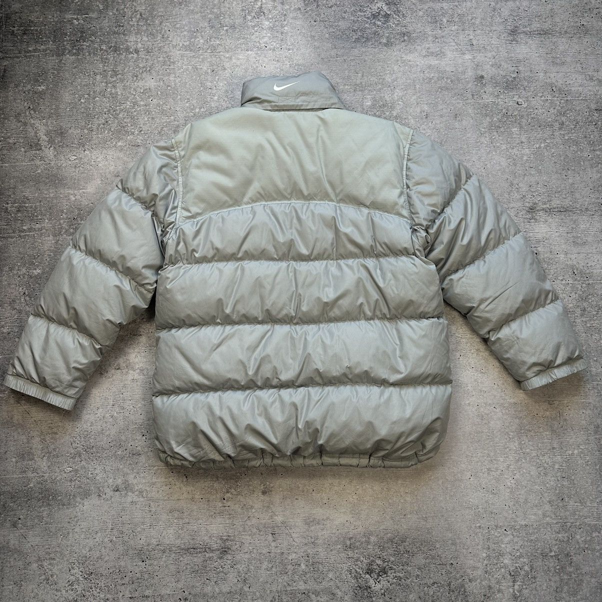 Nike × Vintage Vintage 90s Nike Puffer Down Jacket Mini Swoosh Y2K Size US XL / EU 56 / 4 - 12 Thumbnail