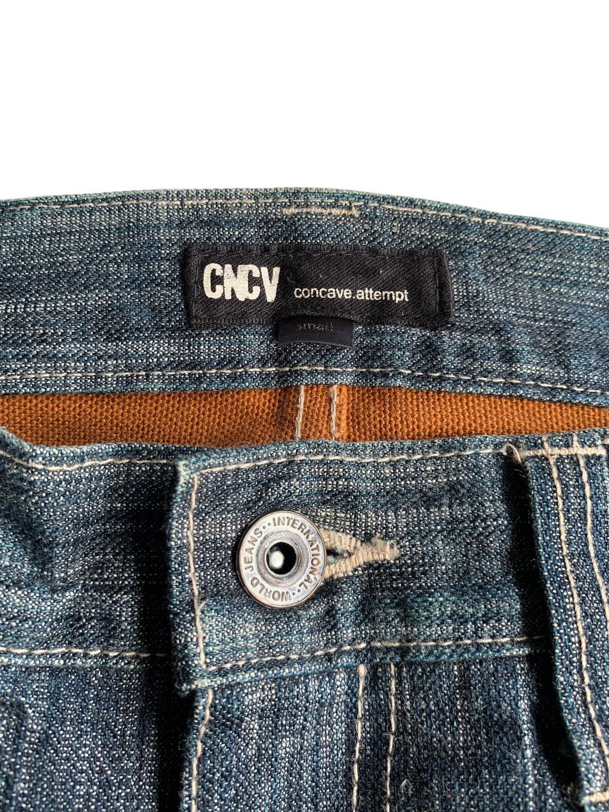 Kapital Concave Attempt Navajo Hippies Style Japanese Denim🌈🎌 Size US 32 / EU 48 - 20 Thumbnail