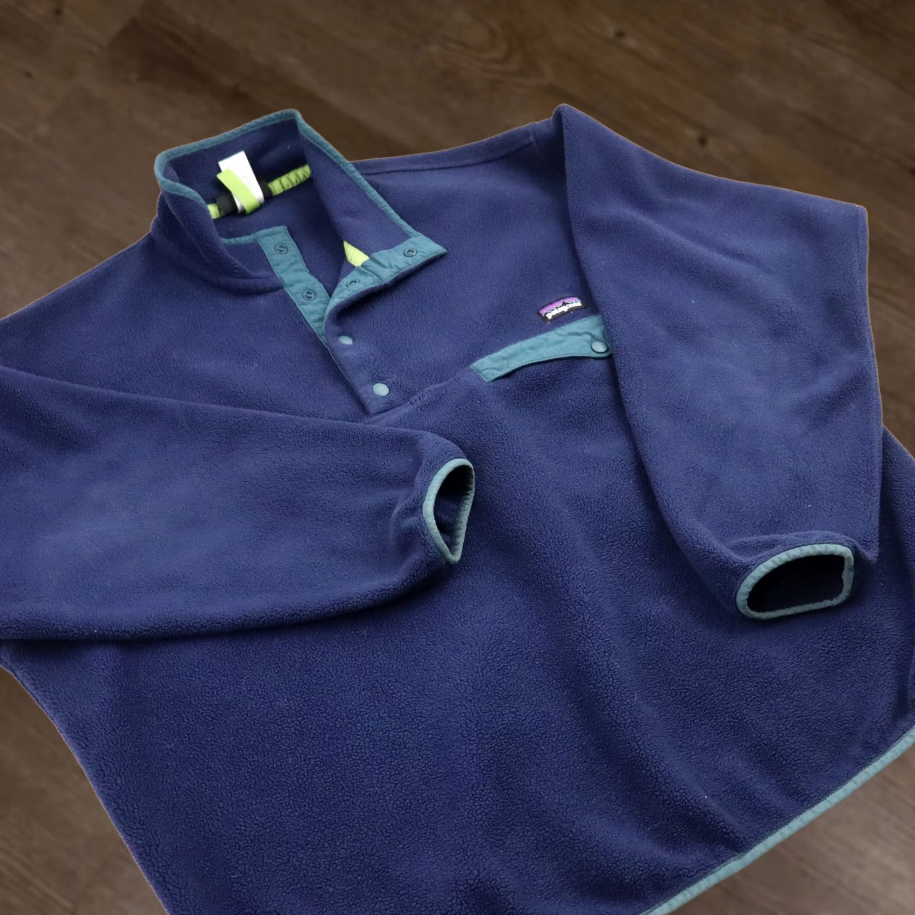 Patagonia × Streetwear × Vintage Patagonia 90s Zen Turtle Snap-T
