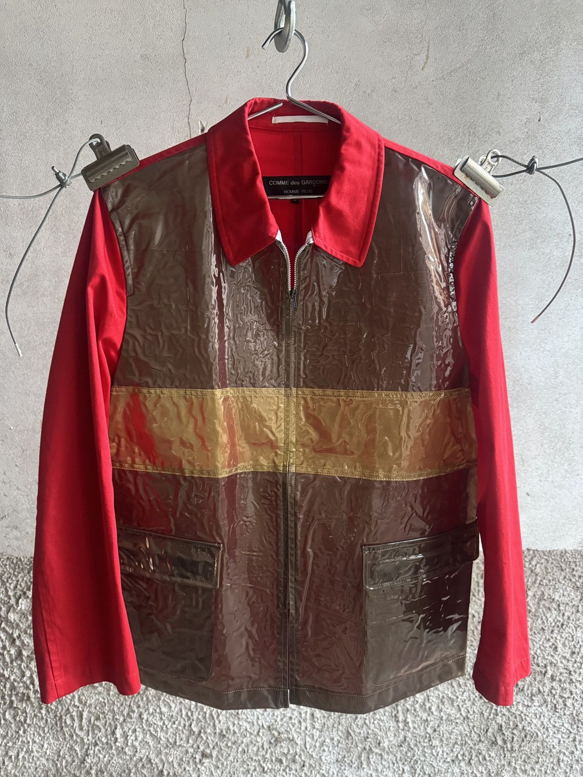 Comme des Garcons Homme Plus Comme des Garçons Homme Plus SS 1996 Vinyl PVC 3M Jacket Size US M / EU 48-50 / 2 - 8 Thumbnail