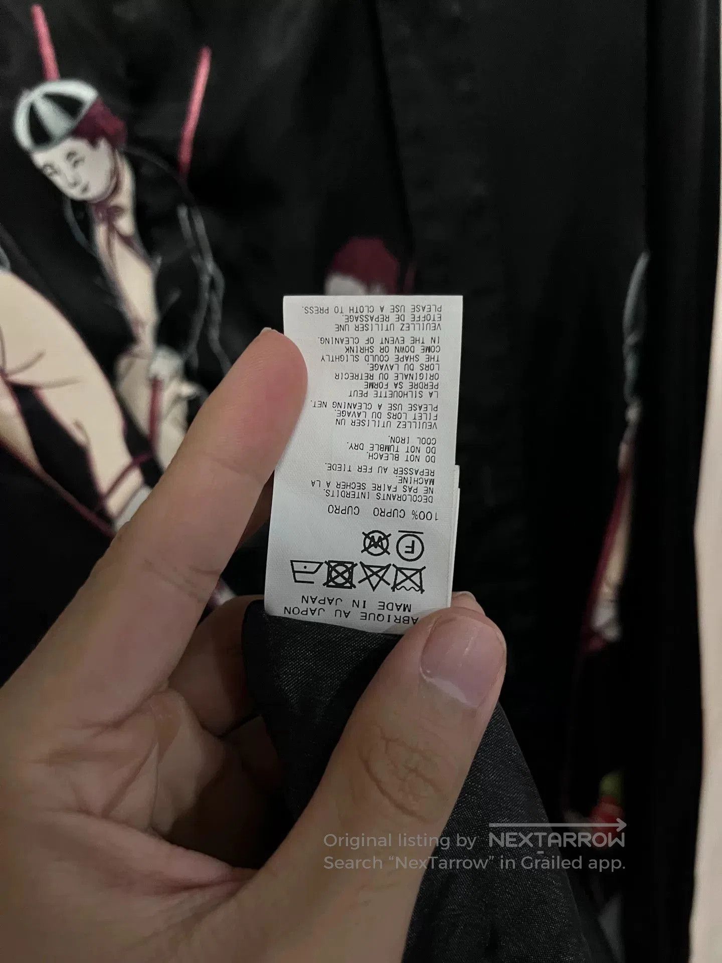 Yohji Yamamoto Yohji Yamamoto Graphic Shirt 23AW. Size US L / EU 52-54 / 3 - 6 Thumbnail