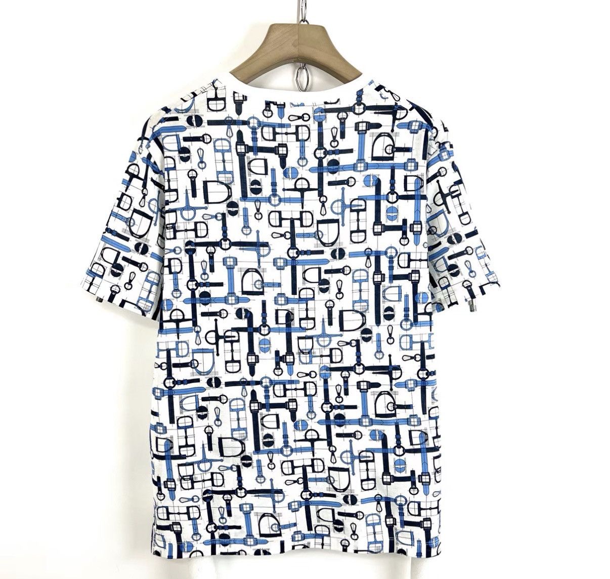 Hermes Hermes Spring/Summer New Animo Logo Short Sleeve T-shirt K12 Size US M / EU 48-50 / 2 - 2 Thumbnail