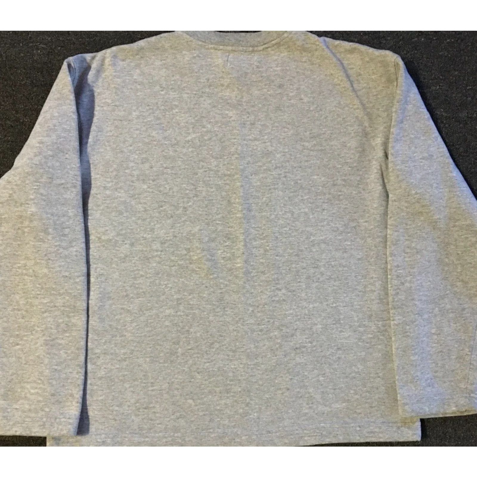 Vintage VINTAGE 90s Calvin Klein Jeans Faded Flag Sweatshirt Hoodie L Gray USA Size US L / EU 52-54 / 3 - 6 Thumbnail