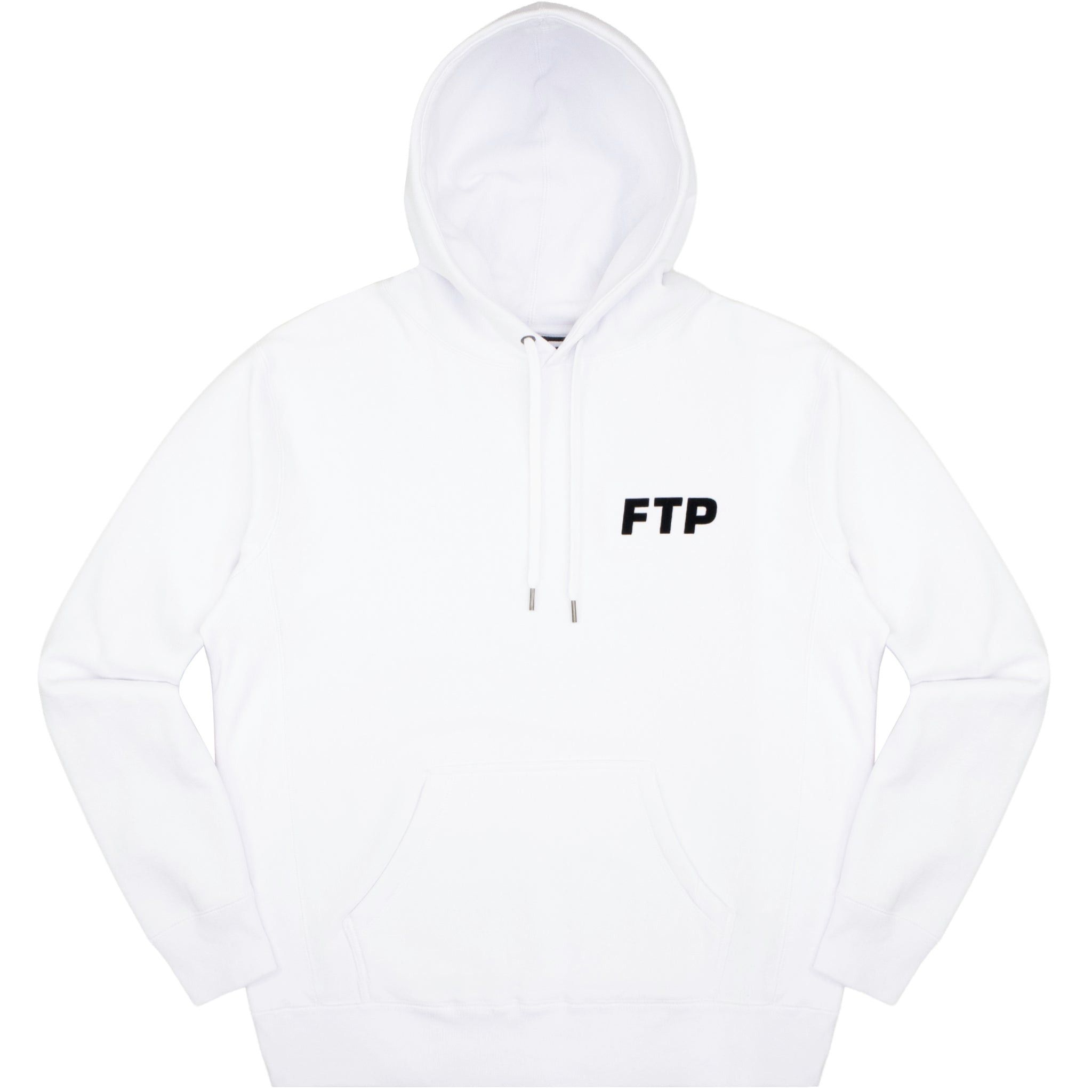 Fuck The Population FTP Logo Hoodie White/Purple | Grailed