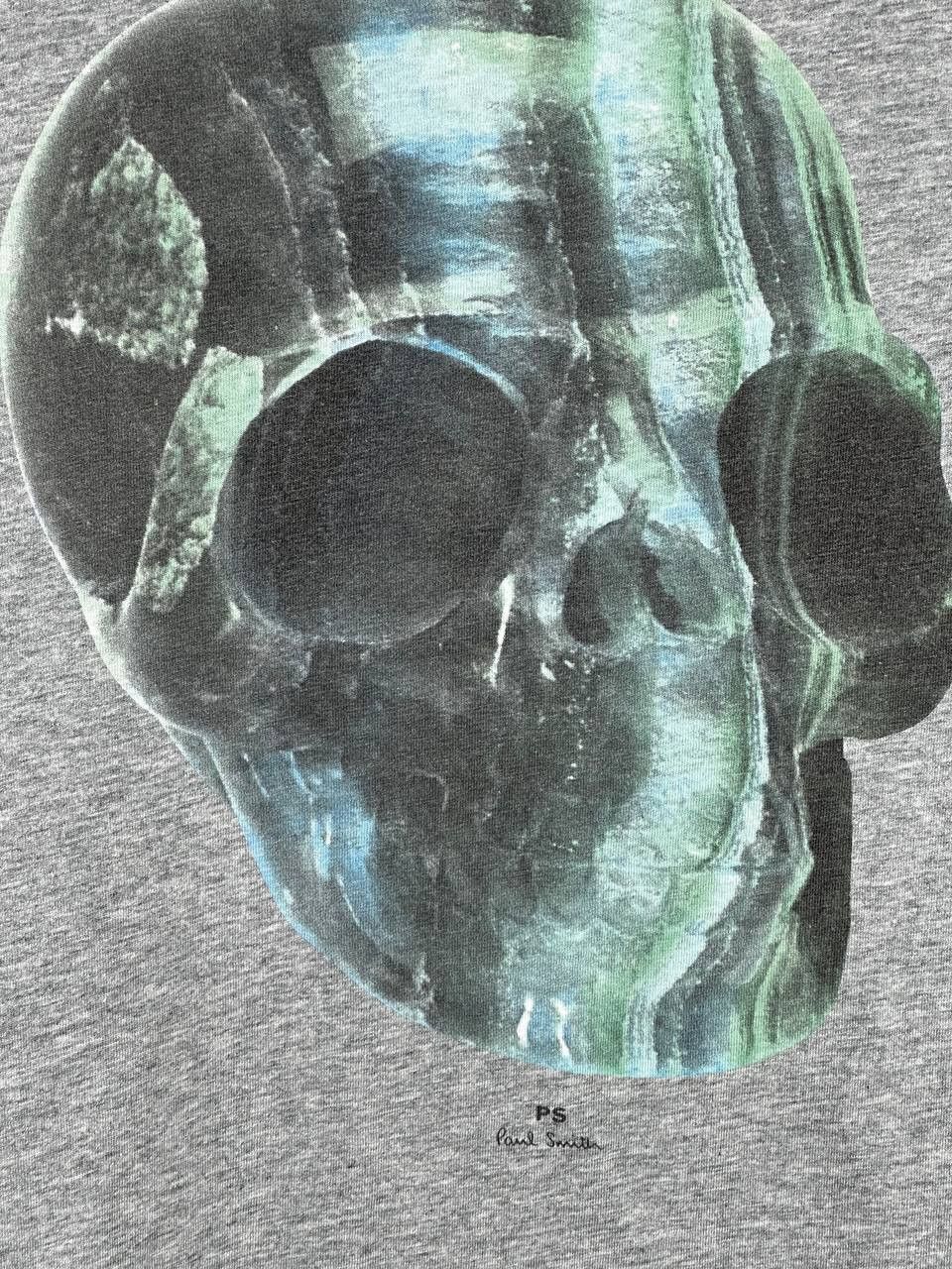 Designer × Paul Smith Paul Smith Graphic Print Skeleton Skull GreY T Shirt Size US M / EU 48-50 / 2 - 4 Thumbnail