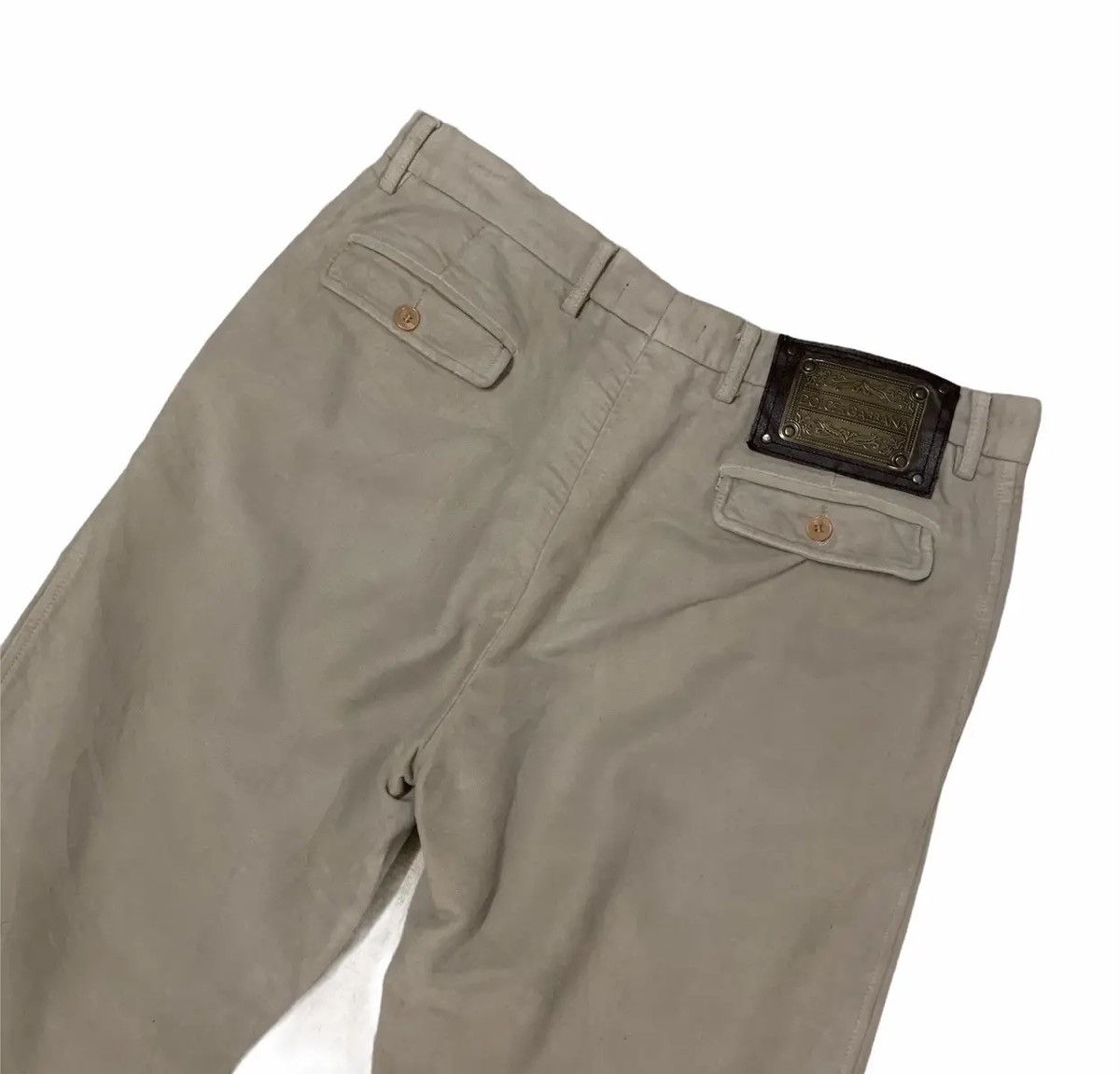Dolce & Gabbana Vintage D&G Dolce & Gabbana Chino Pants In Size 35 Size US 35 - 1 Thumbnail