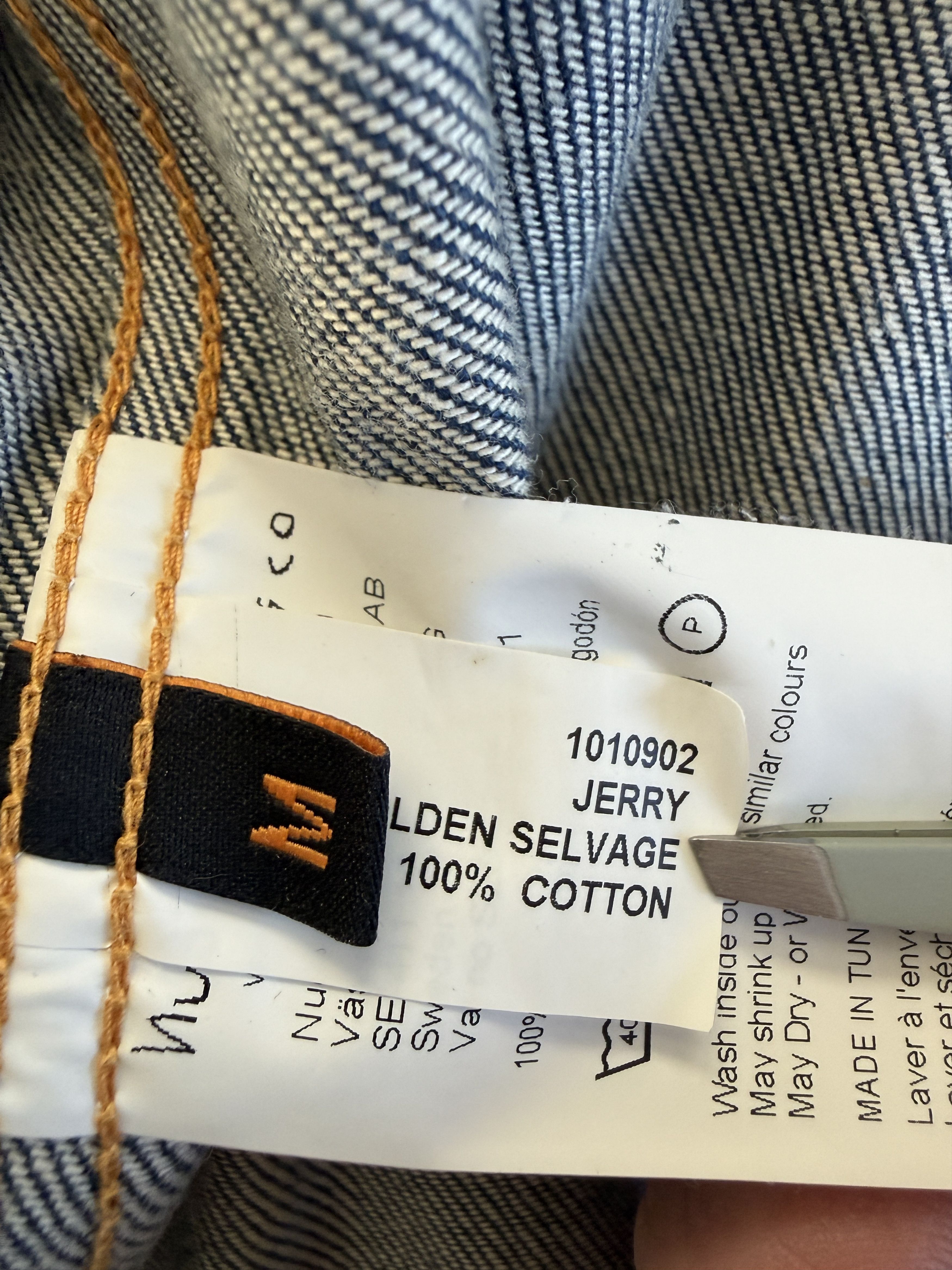 Nudie Jeans Jerry Dry Golden Selvedge JAcket