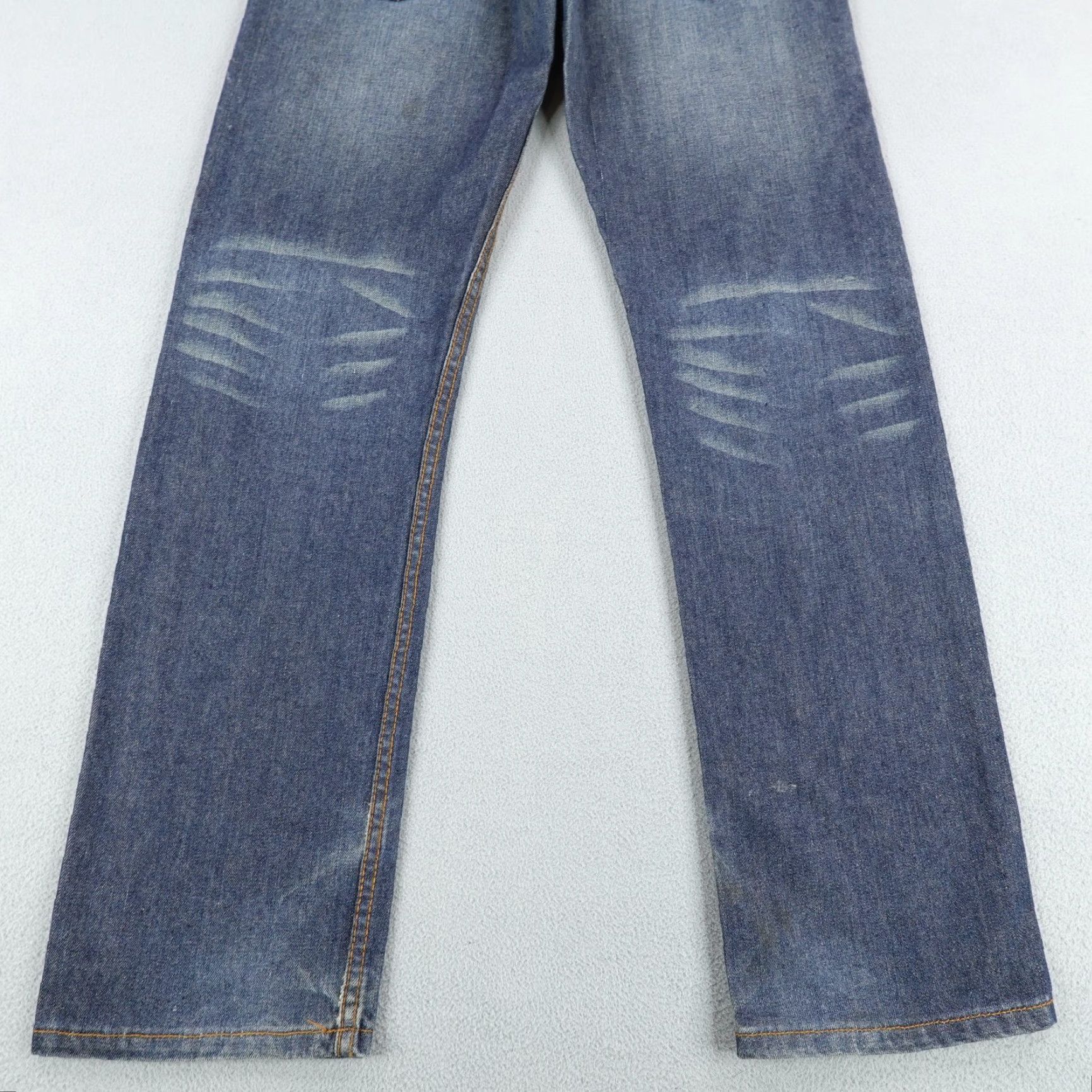 Levi's VINTAGE Levi's Jeans Men's 33 Blue Denim Straight Fit 1980s Pants Size US 33 - 7 Thumbnail