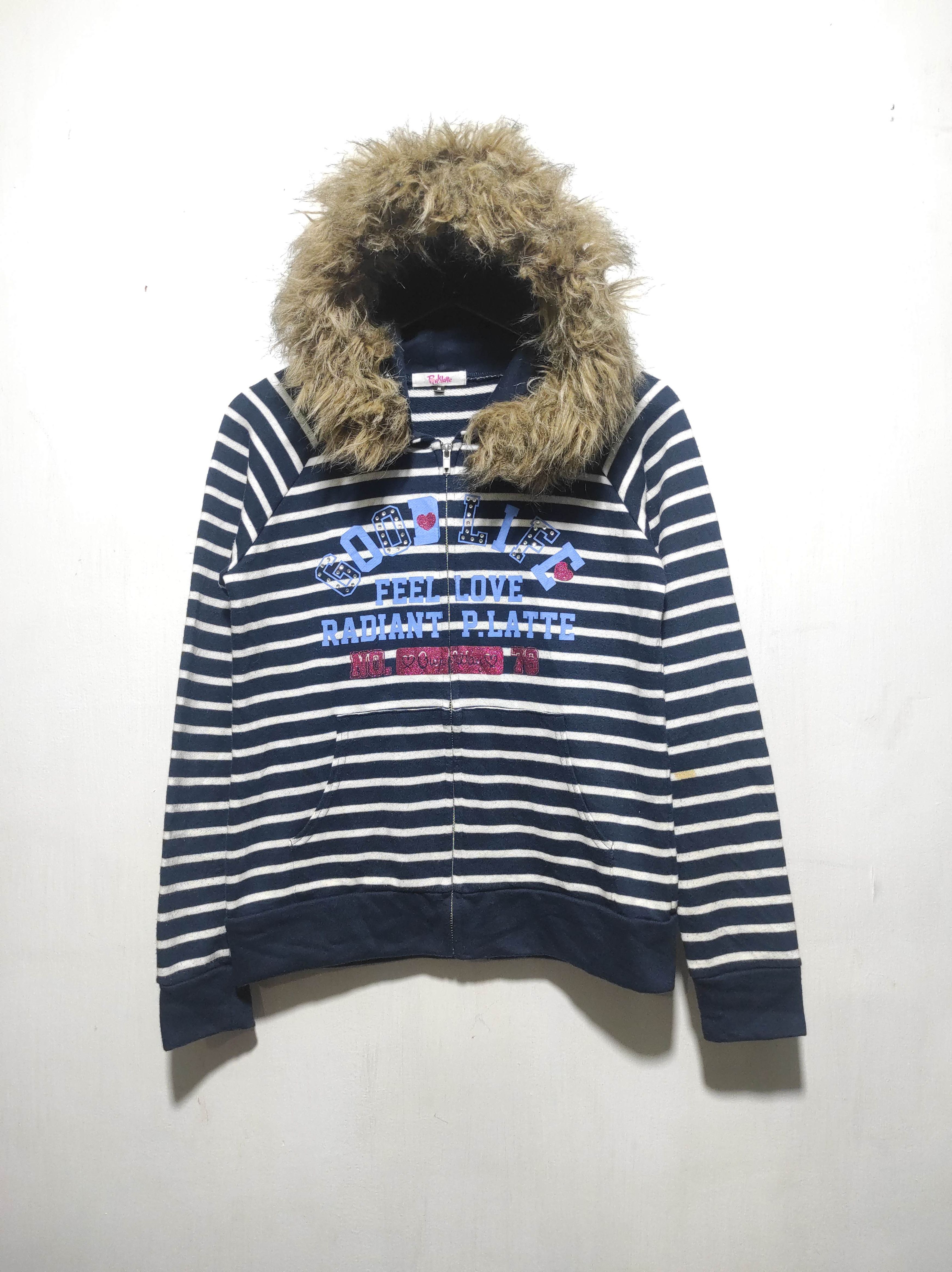 Hysteric Glamour Pinklatte y2k Fur hoodie gothic ifsix lgb style Size US S / EU 44-46 / 1 - 2 Thumbnail