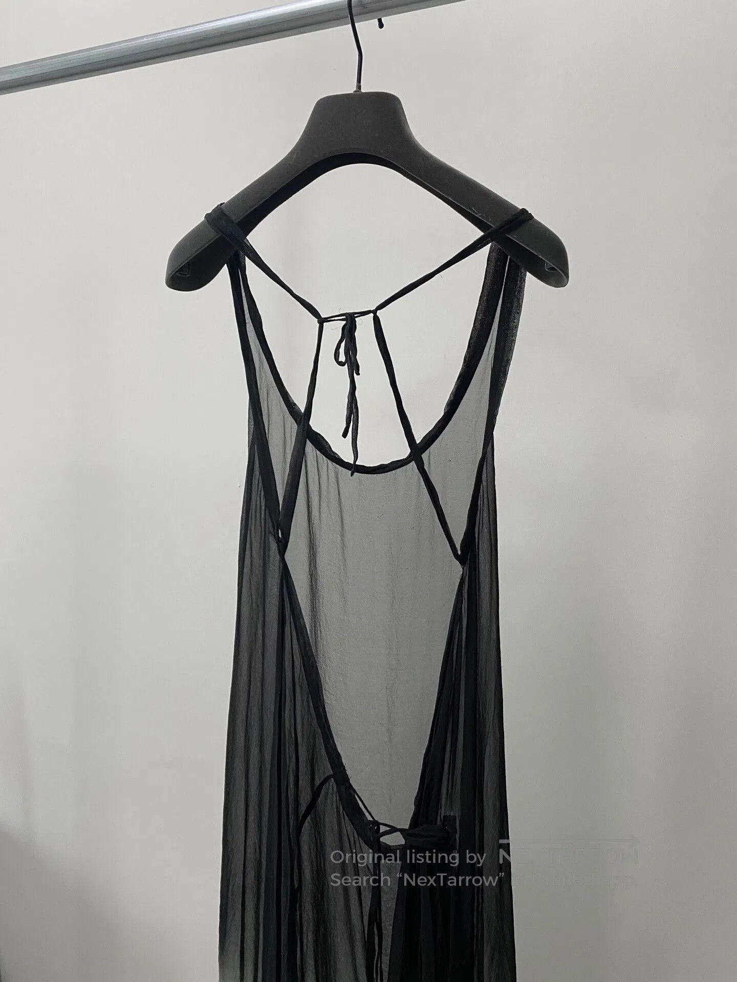 Ann Demeulemeester Ann Demeulemeester SS2007 Gradient Silk Dress. Size S / US 4 / IT 40 - 5 Thumbnail