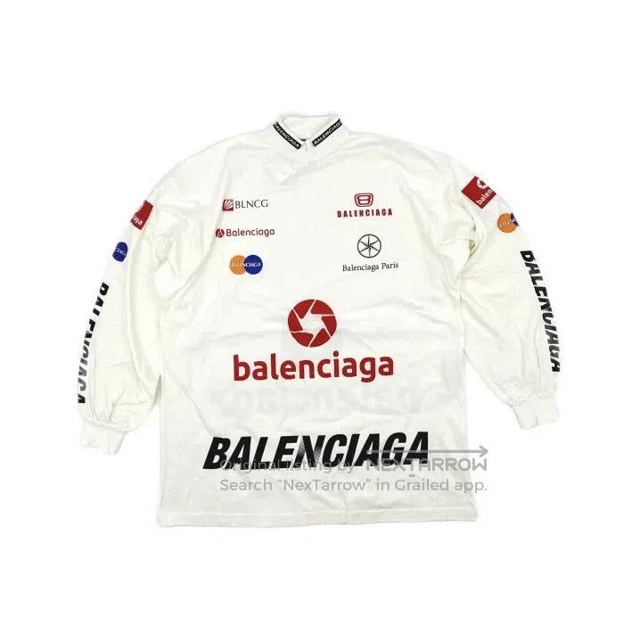 Balenciaga Balenciaga FW23 Letter Print Long Sleeve T-Shirt. Size US M / EU 48-50 / 2 - 2 Thumbnail