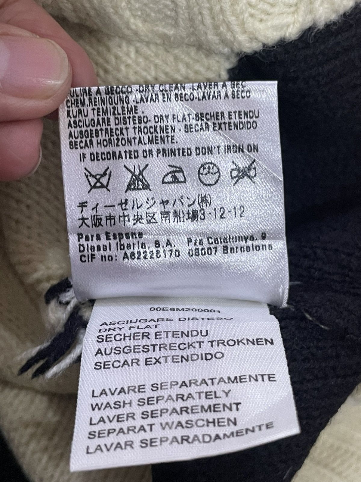 Diesel Diesel Turtleneck Sweatshirt Size US S / EU 44-46 / 1 - 3 Thumbnail