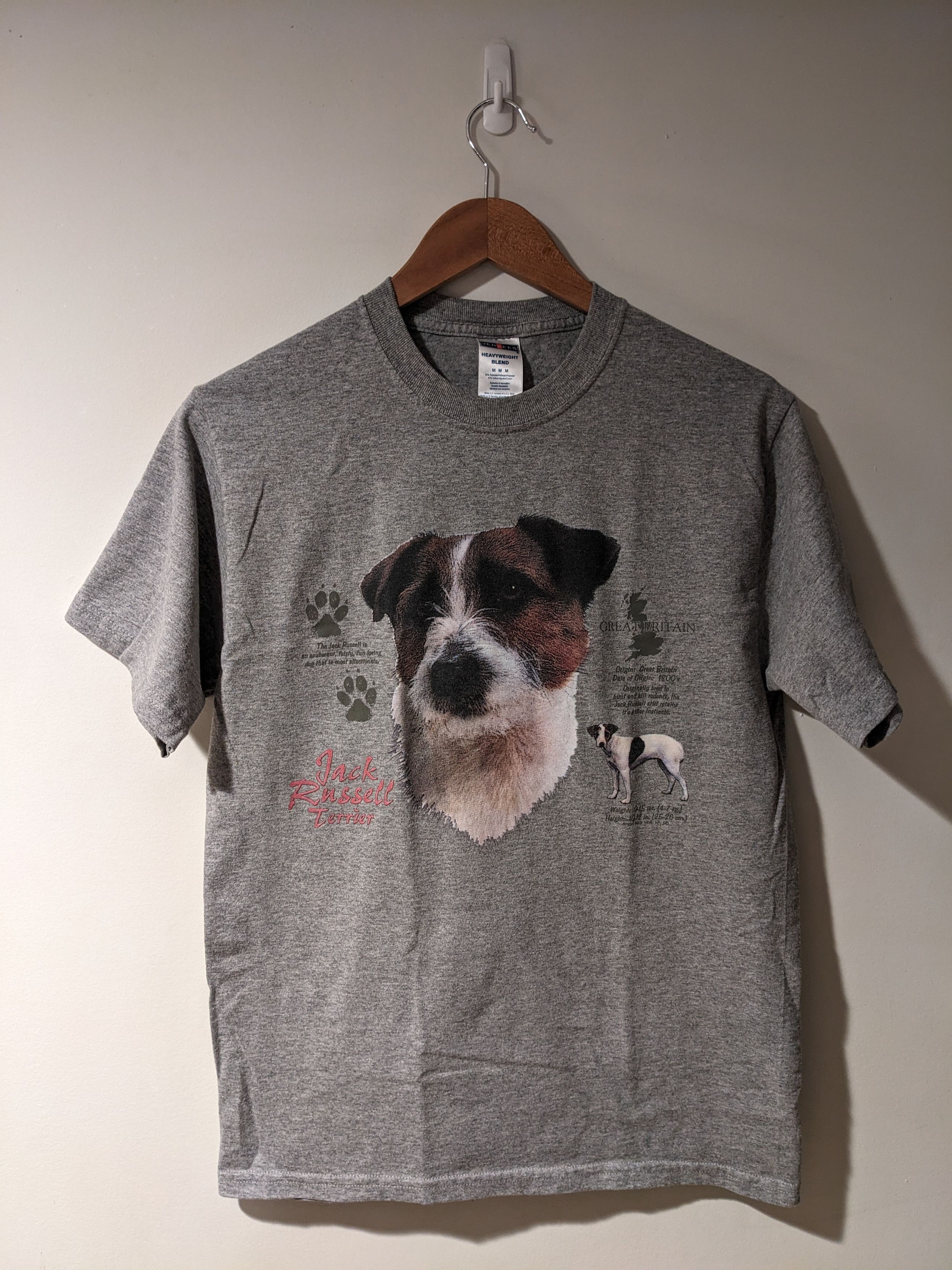 Vintage Vintage Y2K Jack Russell Terrier Dog Animal Nature T-Shirt Size US M / EU 48-50 / 2 - 1 Thumbnail