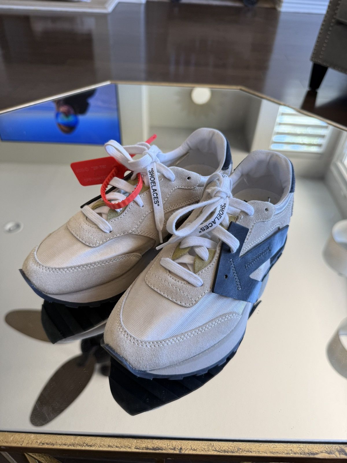 Off-White Off-White Women’s HG Runner ‘Beige’ Size US 8 / IT 38 - 12 Thumbnail