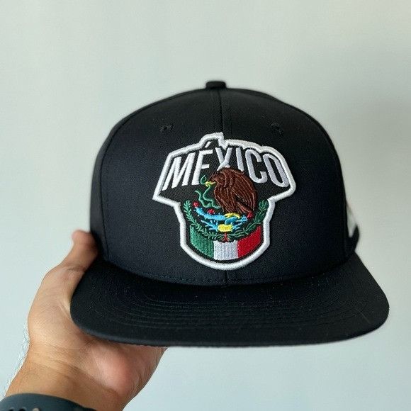 Other BRAND NEW MEXICO EMBROIDERED PATCH BLACK FLAT BILL SNAPBACK Size ONE SIZE - 7 Thumbnail