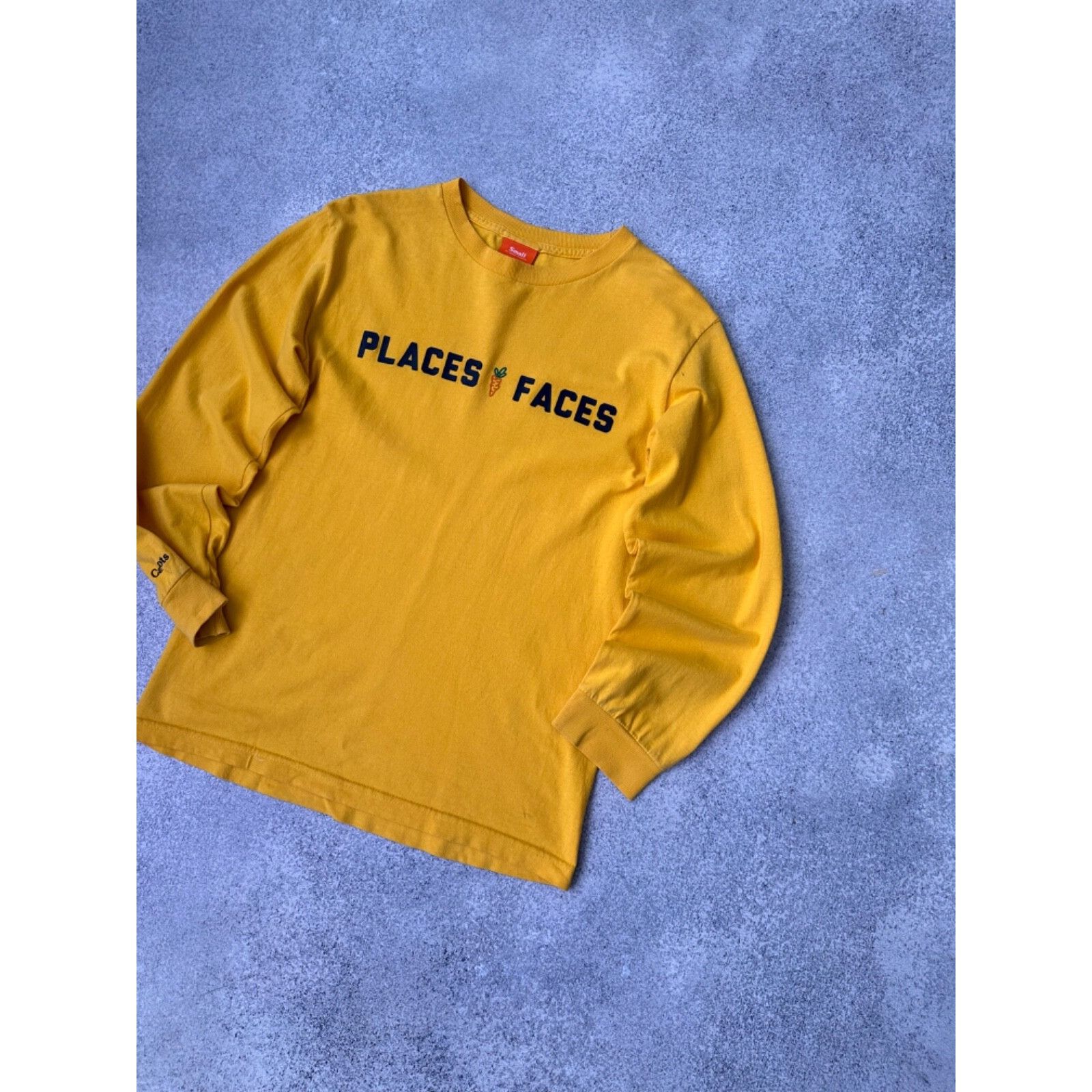 Places + Faces Places + Faces Carrot Orange Big Logo Long Sleeve Size US S / EU 44-46 / 1 - 3 Thumbnail