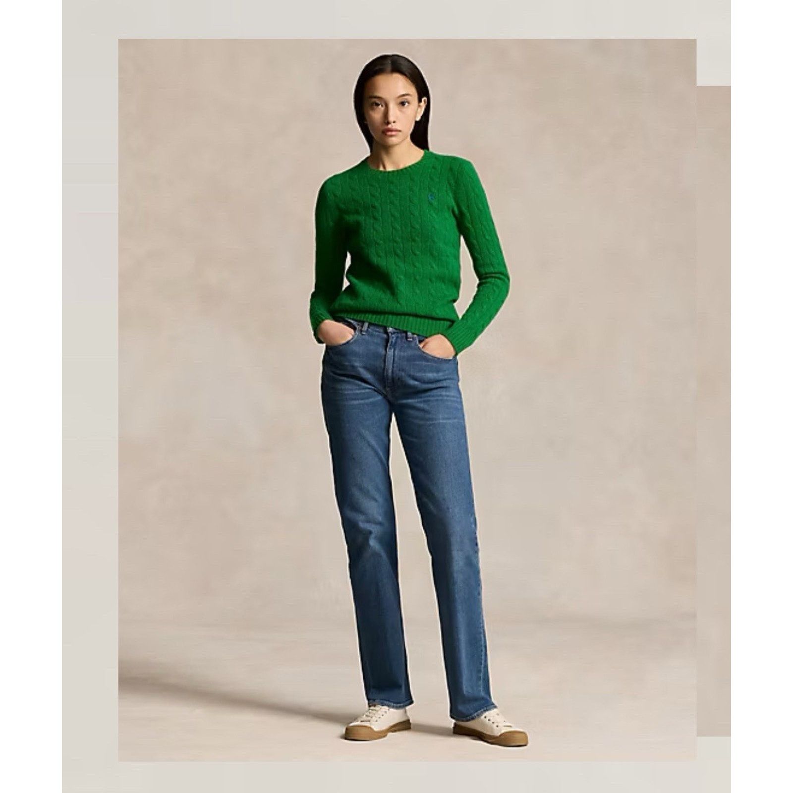 Polo Ralph Lauren NWT Ralph Lauren Polo Women Wool Cashmere Sweater S Green Size S / US 4 / IT 40 - 9 Thumbnail
