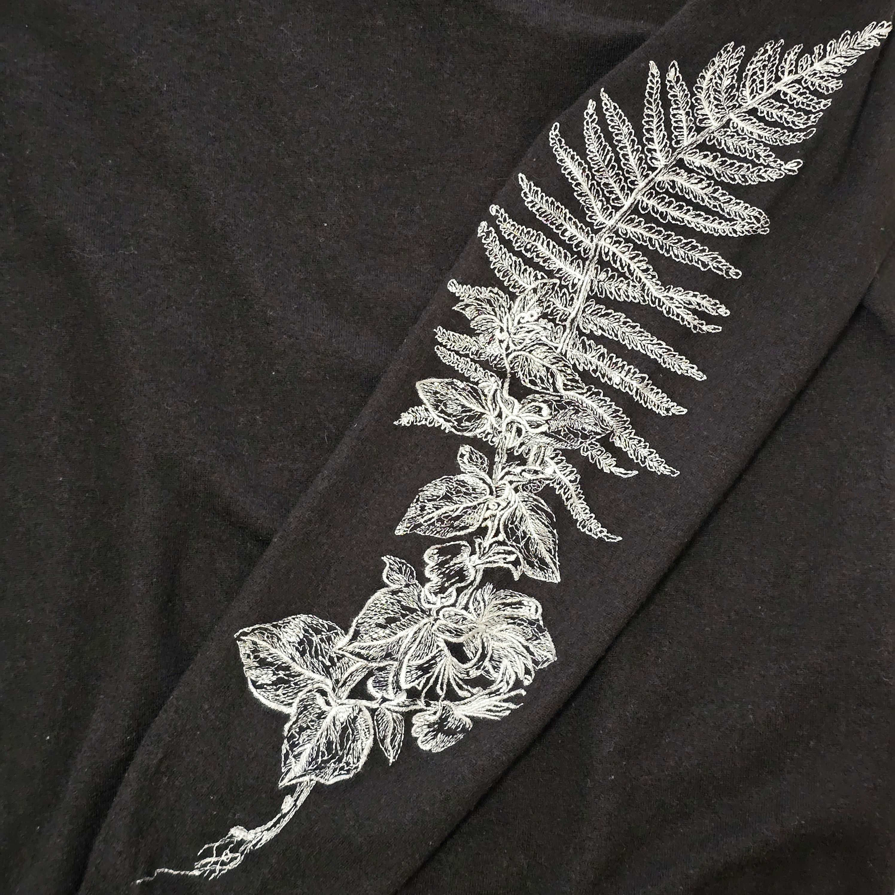 Alexander McQueen Embroidered Fern Sweater Size M / US 6-8 / IT 42-44 - 5 Thumbnail