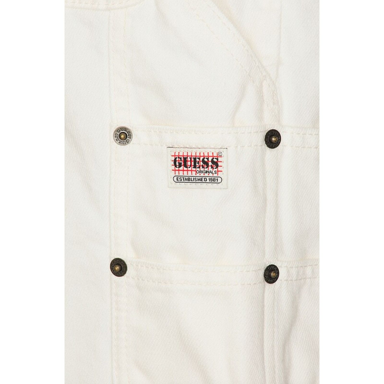 Guess Originals Kit Carpenter Jeans Washed Ecru Utility pockets Size US 30 / EU 46 - 3 Thumbnail