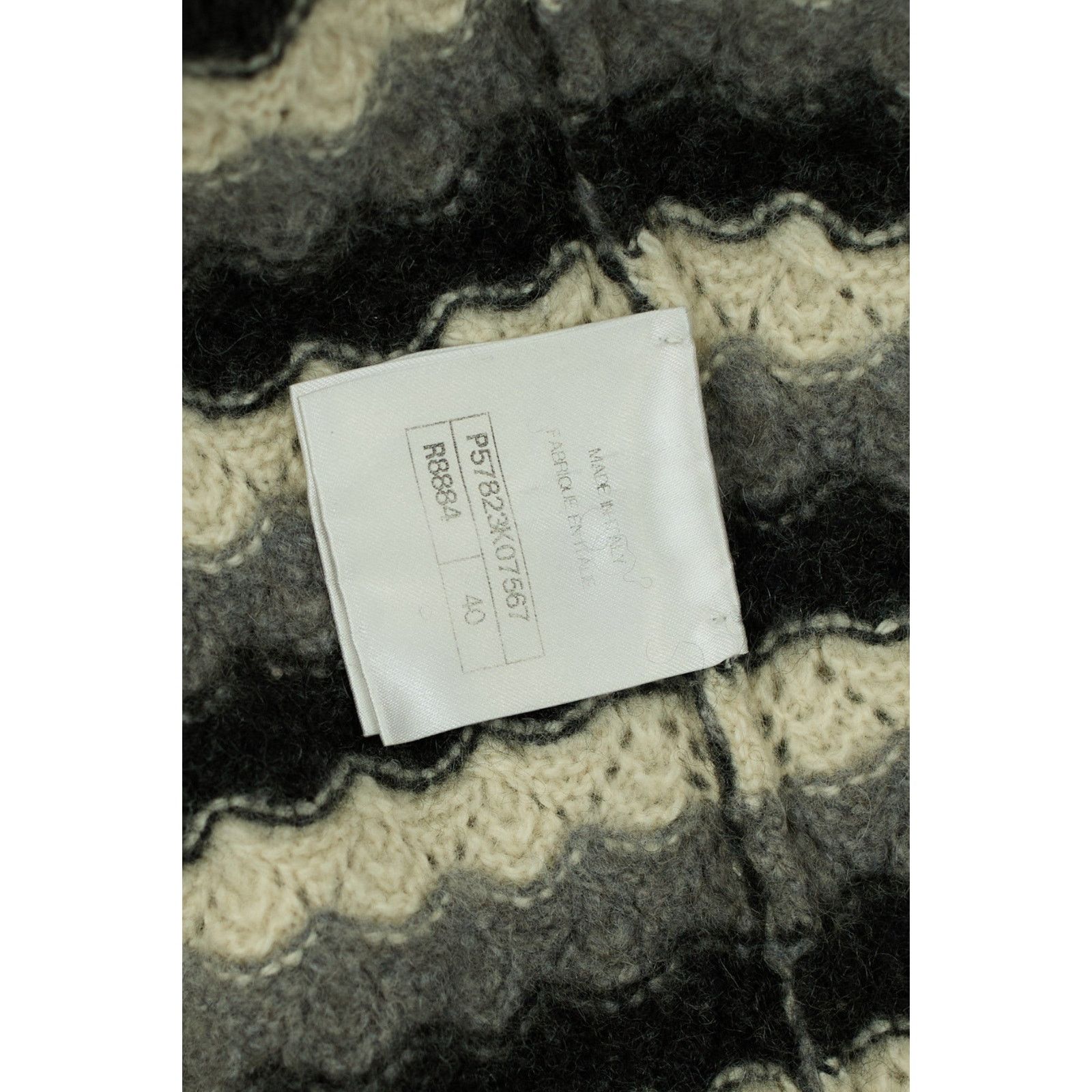 Chanel F/W 2005 Cashmere Striped Dress Size S / US 4 / IT 40 - 4 Thumbnail