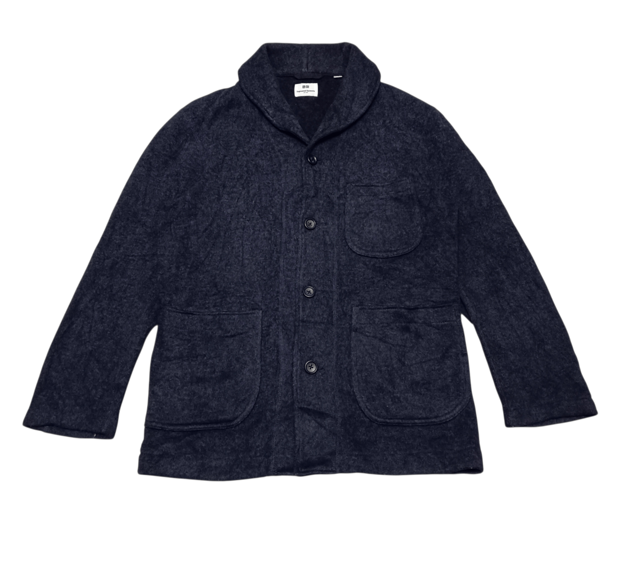 Engineered Garments × Uniqlo Engineered Garments X Uniqlo Shawl Collar Fleece Jacket Size US S / EU 44-46 / 1 - 1 Thumbnail