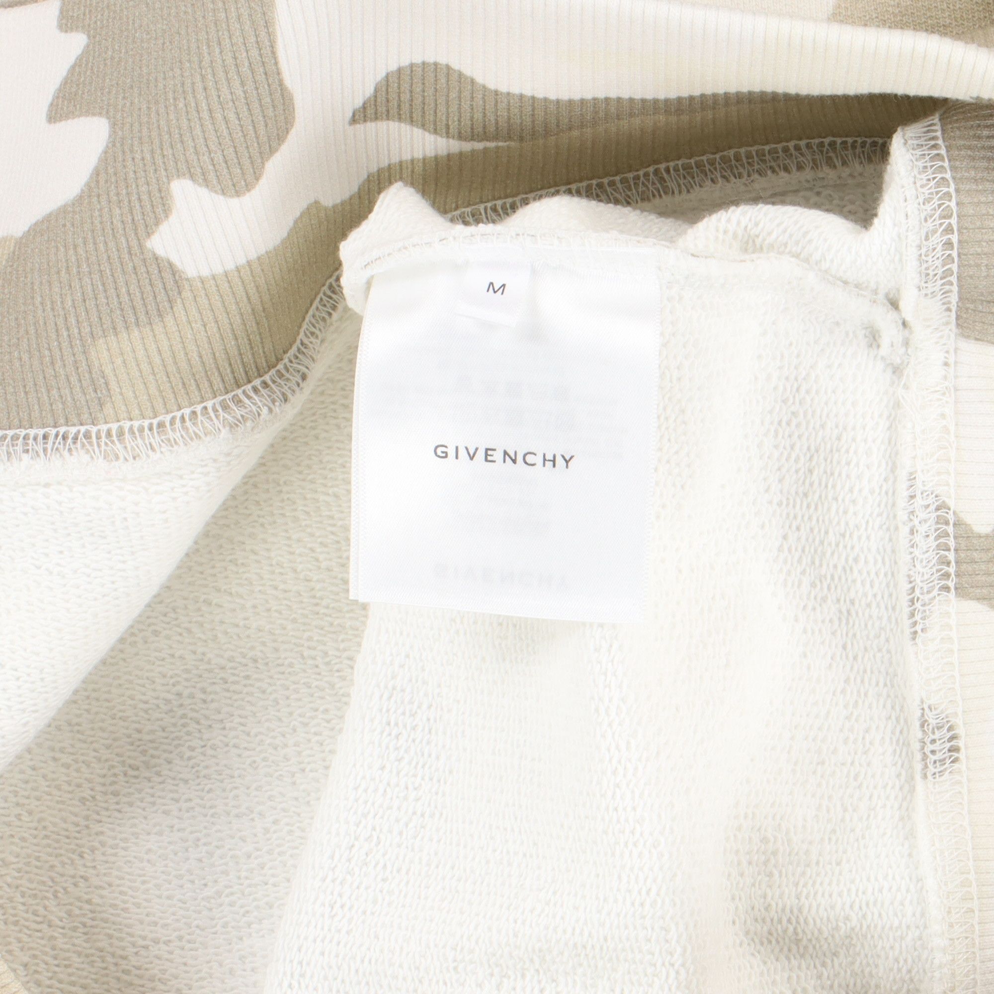 Givenchy Beige Camo 4G Logo Oversized Hoodie Size US M / EU 48-50 / 2 - 6 Thumbnail