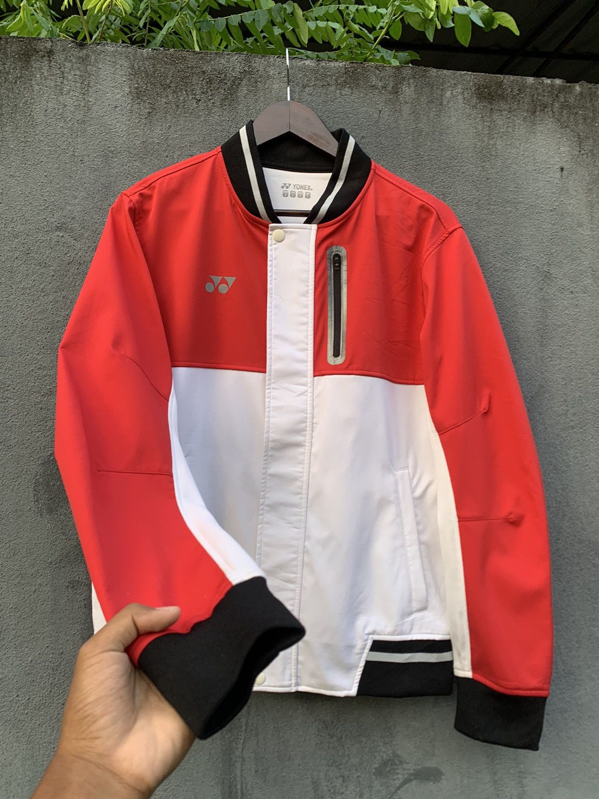 Japanese Brand 🏸YONEX BADMINTON OMNI HEAT TRACK JACKET Size US L / EU 52-54 / 3 - 8 Thumbnail