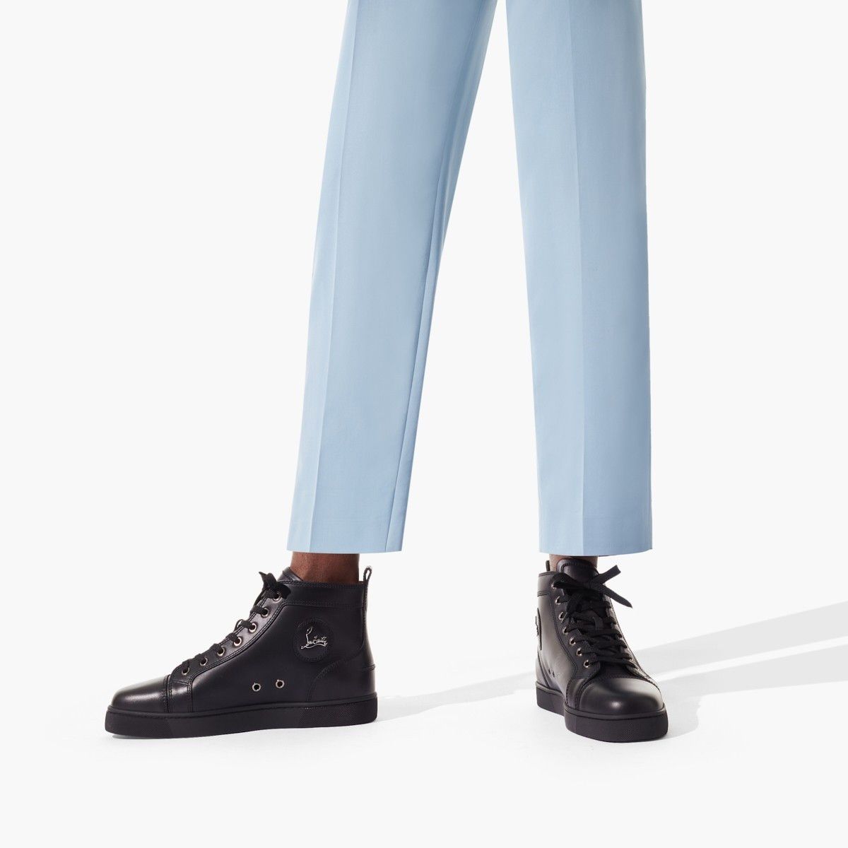 Christian Louboutin o1bcso1str0825 Louis Woman in Black Size US 6 / IT 36 - 4 Thumbnail